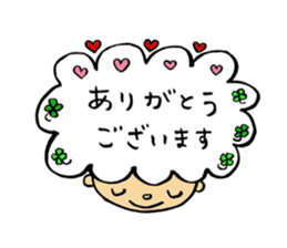 kawaii hair sticker #5299365