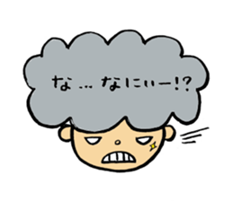 kawaii hair sticker #5299372