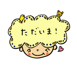 kawaii hair sticker #5299373