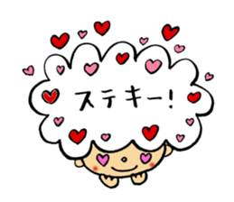 kawaii hair sticker #5299378