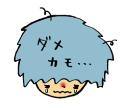 kawaii hair sticker #5299382