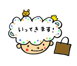 kawaii hair sticker #5299393