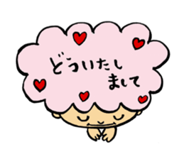 kawaii hair sticker #5299394