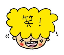 kawaii hair sticker #5299397