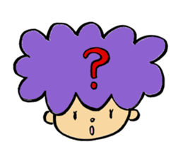 kawaii hair sticker #5299401