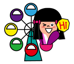 Japan Travel -go go go sticker #5301403