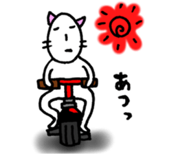 It's too hot.(Cats version) sticker #5301790