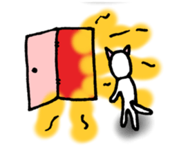 It's too hot.(Cats version) sticker #5301794