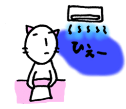 It's too hot.(Cats version) sticker #5301810