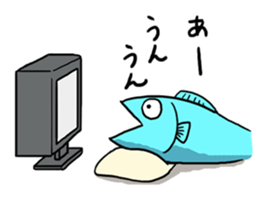 The fish man sticker #5301900