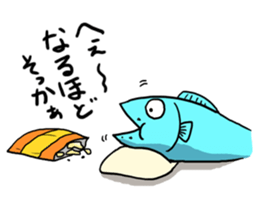 The fish man sticker #5301901