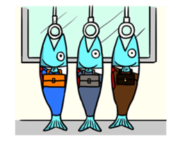 The fish man sticker #5301904