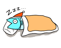 The fish man sticker #5301914