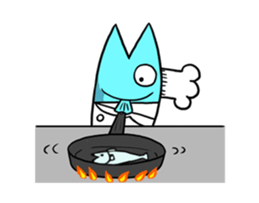The fish man sticker #5301918
