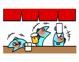 The fish man sticker #5301925
