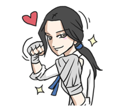 AsB - Muay Thai High School Girls sticker #5302757