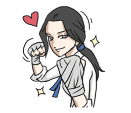 AsB - Muay Thai High School Girls sticker #5302757