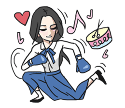 AsB - Muay Thai High School Girls sticker #5302761