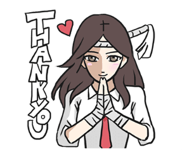 AsB - Muay Thai High School Girls sticker #5302764