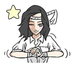 AsB - Muay Thai High School Girls sticker #5302766