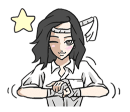 AsB - Muay Thai High School Girls sticker #5302766