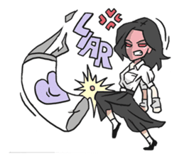 AsB - Muay Thai High School Girls sticker #5302770