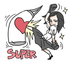 AsB - Muay Thai High School Girls sticker #5302774