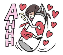 AsB - Muay Thai High School Girls sticker #5302784