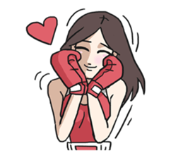 AsB - Muay Thai High School Girls sticker #5302788