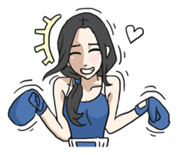 AsB - Muay Thai High School Girls sticker #5302789