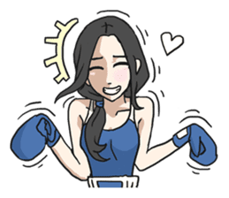 AsB - Muay Thai High School Girls sticker #5302789