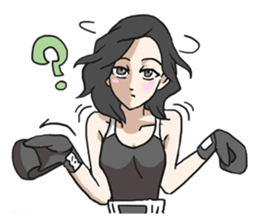 AsB - Muay Thai High School Girls sticker #5302790