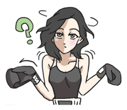 AsB - Muay Thai High School Girls sticker #5302790