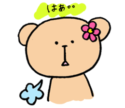 hanakumachan sticker #5303051