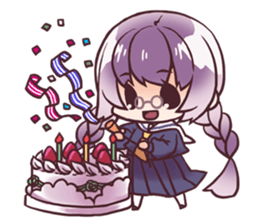 Schoolgirl of Hina and Chiyo sticker #5303407