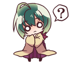 Schoolgirl of Hina and Chiyo sticker #5303414