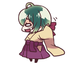 Schoolgirl of Hina and Chiyo sticker #5303425