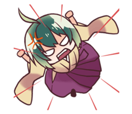 Schoolgirl of Hina and Chiyo sticker #5303428