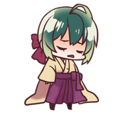 Schoolgirl of Hina and Chiyo sticker #5303438