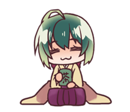 Schoolgirl of Hina and Chiyo sticker #5303441