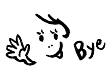 Hello!One's daily life. sticker #5304173