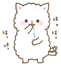 fluffy fat cat sticker #5304527