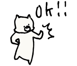 Shirokumatan sticker #5304569