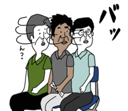 yurusuta(A middle - aged male ver.2) sticker #5305148