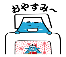 Sumo Wrestler Fuji-no-yama sticker #5305184
