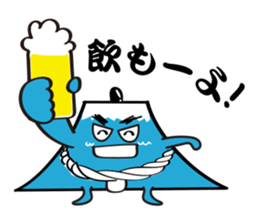 Sumo Wrestler Fuji-no-yama sticker #5305186