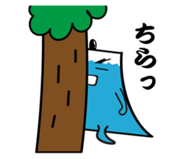 Sumo Wrestler Fuji-no-yama sticker #5305193