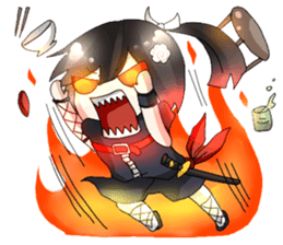 NaNa Ninja sticker #5305451