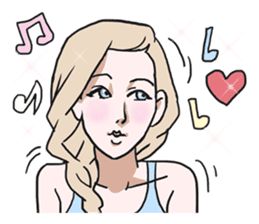 AsB - Bright Girls (My Reaction) sticker #5305533