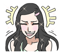 AsB - Bright Girls (My Reaction) sticker #5305553